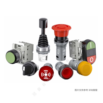 ABB MPE系列急停按鈕操作頭部(不帶燈型)MPET4-10Y訂貨號10094060