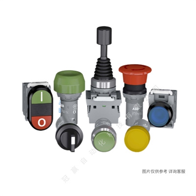 ABB MP1復位型平鈕套裝(帶燈)MP1-42R-11訂貨號10060156